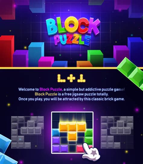 Block Puzzle Mobile Game On Behance Puzzle Game Ui Games Tetris Game