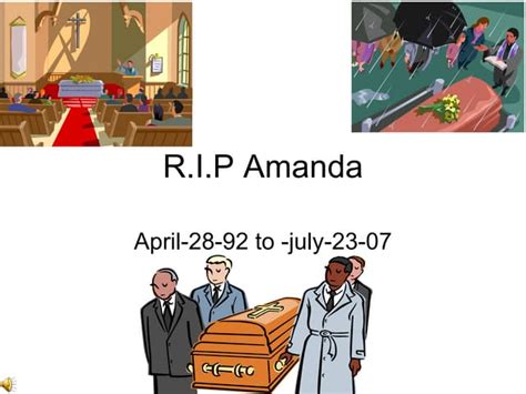 Amandas Death | PPT