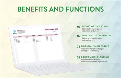 Resident Sign in Sheet Template in Excel, Google Sheets - Download | Template.net