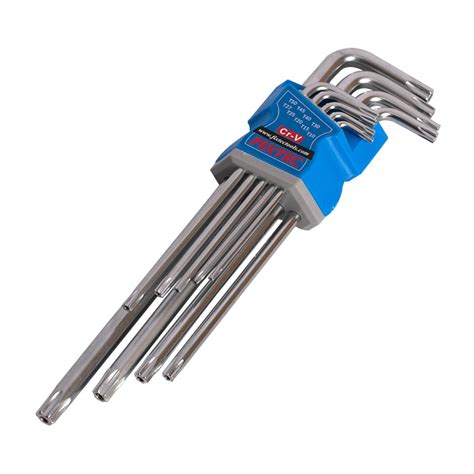 Fixtec Wholesale Pcs Extra Long Arm Star Key Wrench Set Allen Torx Key