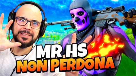 MR HS non Perdona il Mio SNIPER è Infuocato FORTNITE YouTube