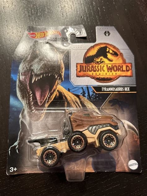MATTEL HOT Wheels Jurassic World Dominion Character Cars