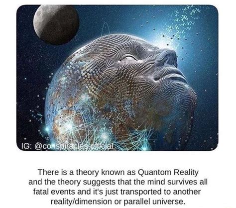 There is a theory known as Quantum Reality and the theory suggests that ...