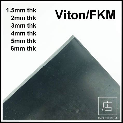 Viton Sheet Black Rubber FKM FPM Rubber Sheet 1 5mm 2mm 3mm 4mm 5mm