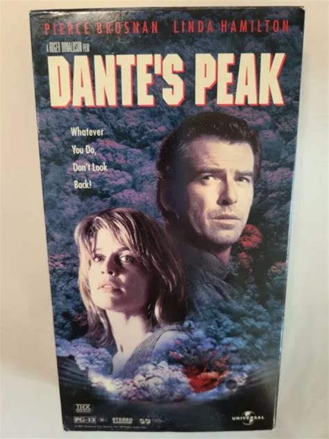 DANTE S PEAK VHS Pierce Brosnan Linda Hamilton EUR 6 31 PicClick FR