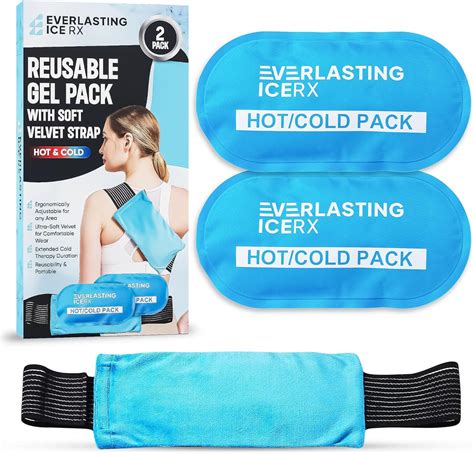 Amazon Reusable Hot And Cold Gel Ice Pack Wrap Pack Hot And Cold Therapy Solution For