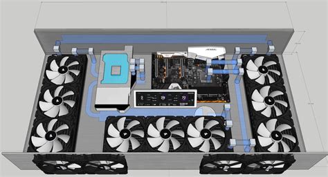 Feedback on custom PC design : r/watercooling