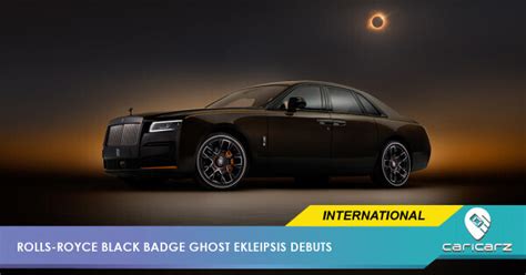 Rolls Royce Black Badge Ghost Ekleipsis Debuts As Solar Eclipse