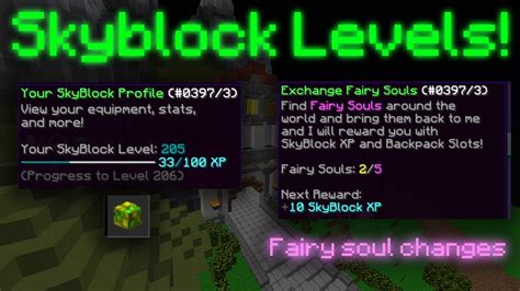 Skyblock Levels Are Out What Are They Hypixel Skyblock Youtube