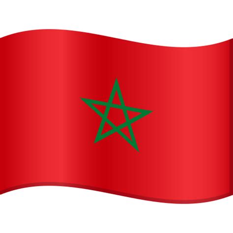 Drapeau: Maroc emoji 🇲🇦