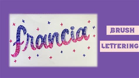 Francia En Lettering Youtube