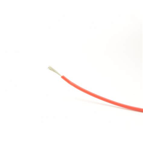 Draad Enkeladerig Soepel Mm Mm Rood M Wire Mm