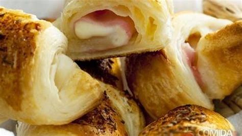 Folhadinho De Queijo E Presunto Receitas Fáceis E Práticas