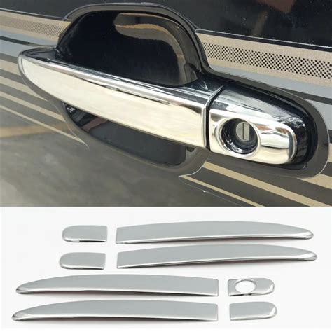 Stainless Steel Door Handle Cover Trims For Toyota Highlander Xu