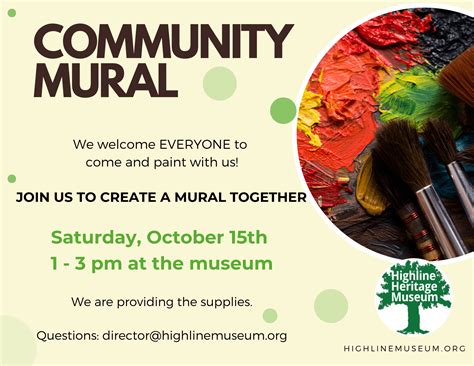 Community Mural - Highline Heritage Museum
