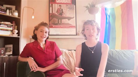 Ersties Sexy Lesbian Couple Get Intimate With Each Others Outside