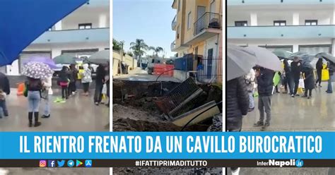 Continua Il Calvario Delle Famiglie Di Via Palermo A Villaricca Lavori