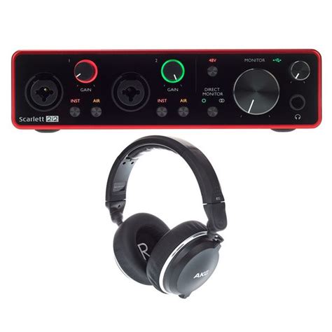 Focusrite Scarlett I Rd Headphone Bdl Thomann United Arab Emirates