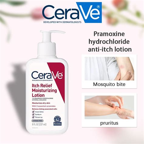 Cerave Itch Relief Moisturizing Lotion Oz Ml Shopee Malaysia