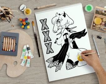 Nude Coloring Book Etsy