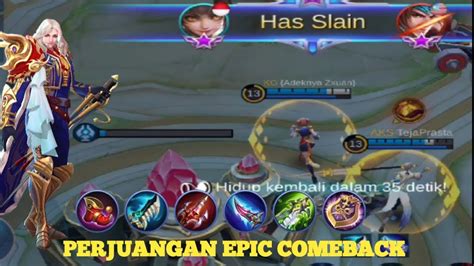 SUPER EPIC COMEBACK PALING GILA LANCELOT SLOW HAND MENGGILA YouTube