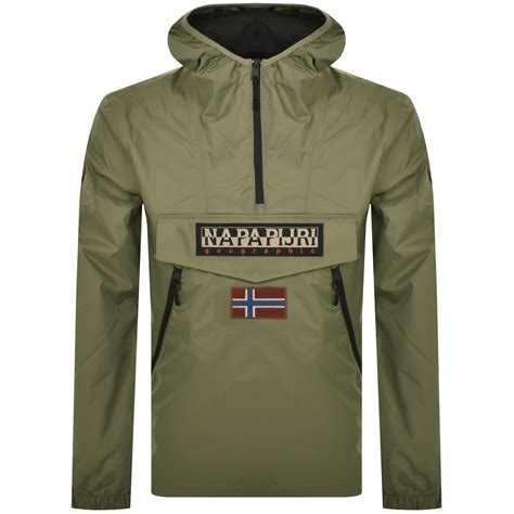 Napapijri Rainforest Jacket Green | Mainline Menswear