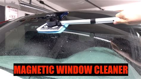 Windshield Wow Magnetic Window Cleaner Youtube