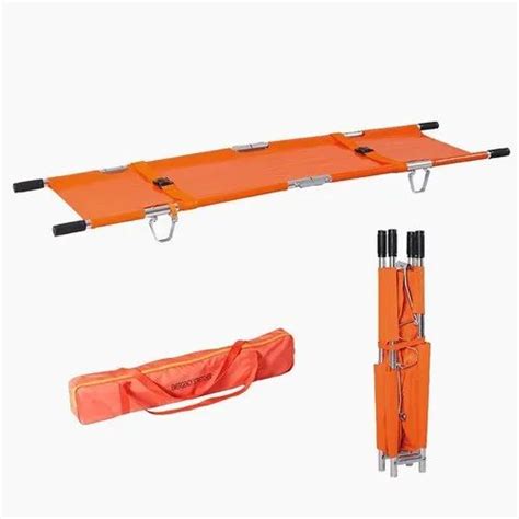 Four Folding Stretcher With Carry Bag Aluminium At Rs Piece In