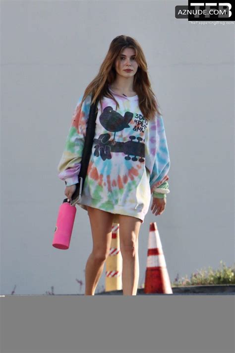 Olivia Jade Giannulli Sexy Showing Off Her Beautiful Legs After Hot Pilates Class In West