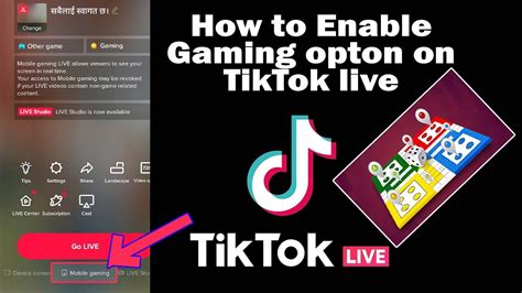 How To Share Screen On Tiktok Live In Nepali How To Enable Mobile