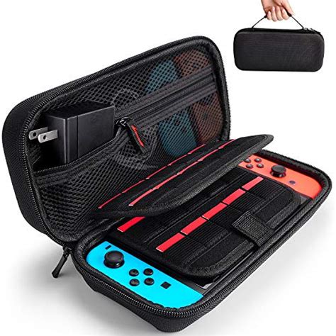 Deruitu Switch Carrying Case Compatible With Nintendo Switch Switch Oled Fit Ac Charger