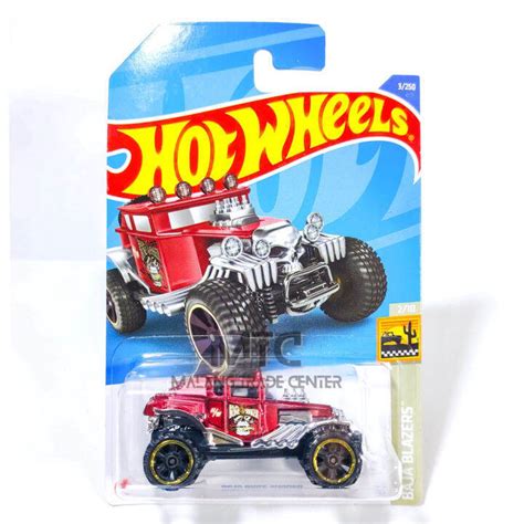 Hot Wheels Baja Bone Shaker Red A Lazada Indonesia
