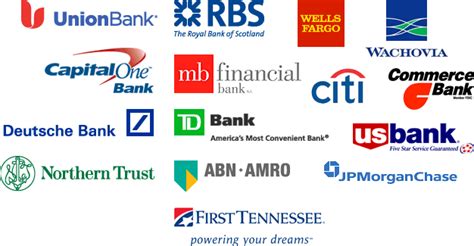 financial bank logos