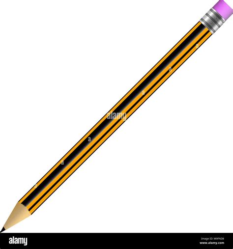 Crayon Jaune Banque D Images Vectorielles Alamy