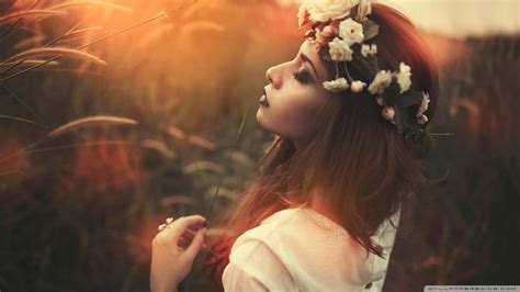 Brunette Model Corn Women Long Hair HD Wallpapers Desktop And Mobile Images Photos