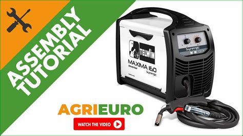 Telwin Maxima Synergic Inverter Wire Welder For Mig Mag Flux