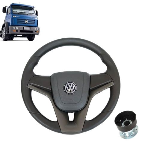 Volante Esportivo Para Caminh O Vw Titan C Cubo Mod Cruze