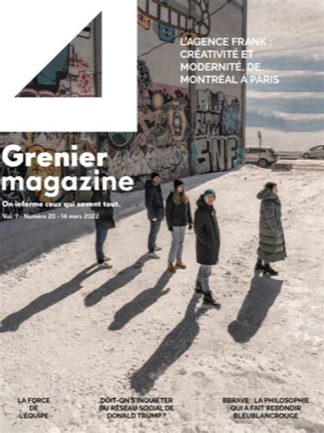 Magazine Grenier Aux Nouvelles