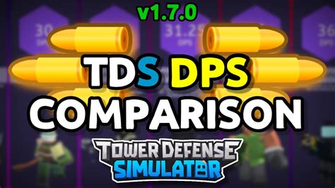 V Tds Comparison Which Tds Tower Has The Most Dps Tower