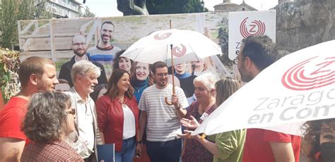 Zaragoza en Común propone unos barrios vivos con intervenciones