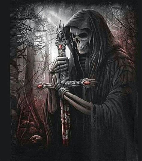 Skull Reaper Grim Reaper Grim Reaper Art Reaper Quotes