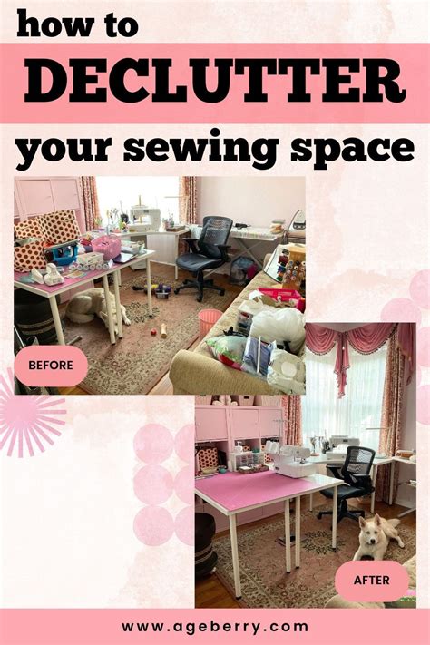 How To Declutter Your Sewing Space Step By Step A Simple Guide To