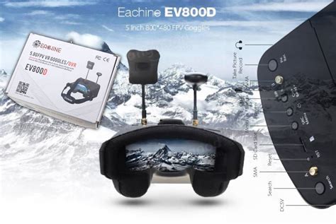 Eachine EV800D 800×480 DVR | News Drones FPV