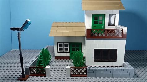 Cara Membuat Miniatur Rumah Dari Lego Youtube