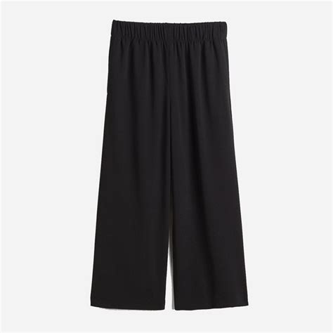Брюки женские H&M 1048231 46 Темно-синие (KZ2000001425077) – в интернет ...