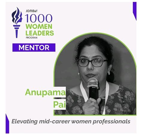 Anupama Pai On Linkedin Pleased To Be Mentoring The 1000 Women Leaders Program Participants