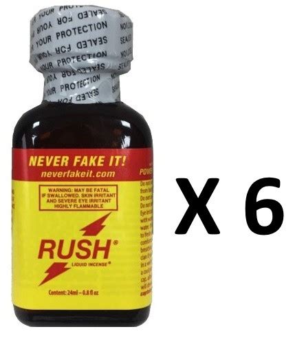 Rush Original 24ml x6 - Mister Poppers