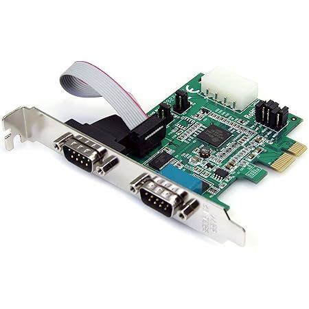 StarTech Carte PCI Express avec 2 ports série RS232 Adaptateur