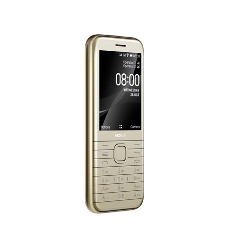 Nokia 8000 4G: прочный кнопочный телефон с 4G и 2,8" экраном за €79 ...