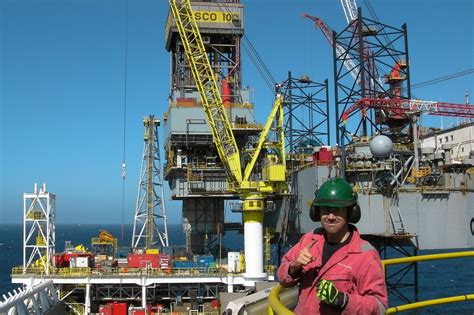 Working Offshore In The Oil Industry On A Jackup Drilling Rig